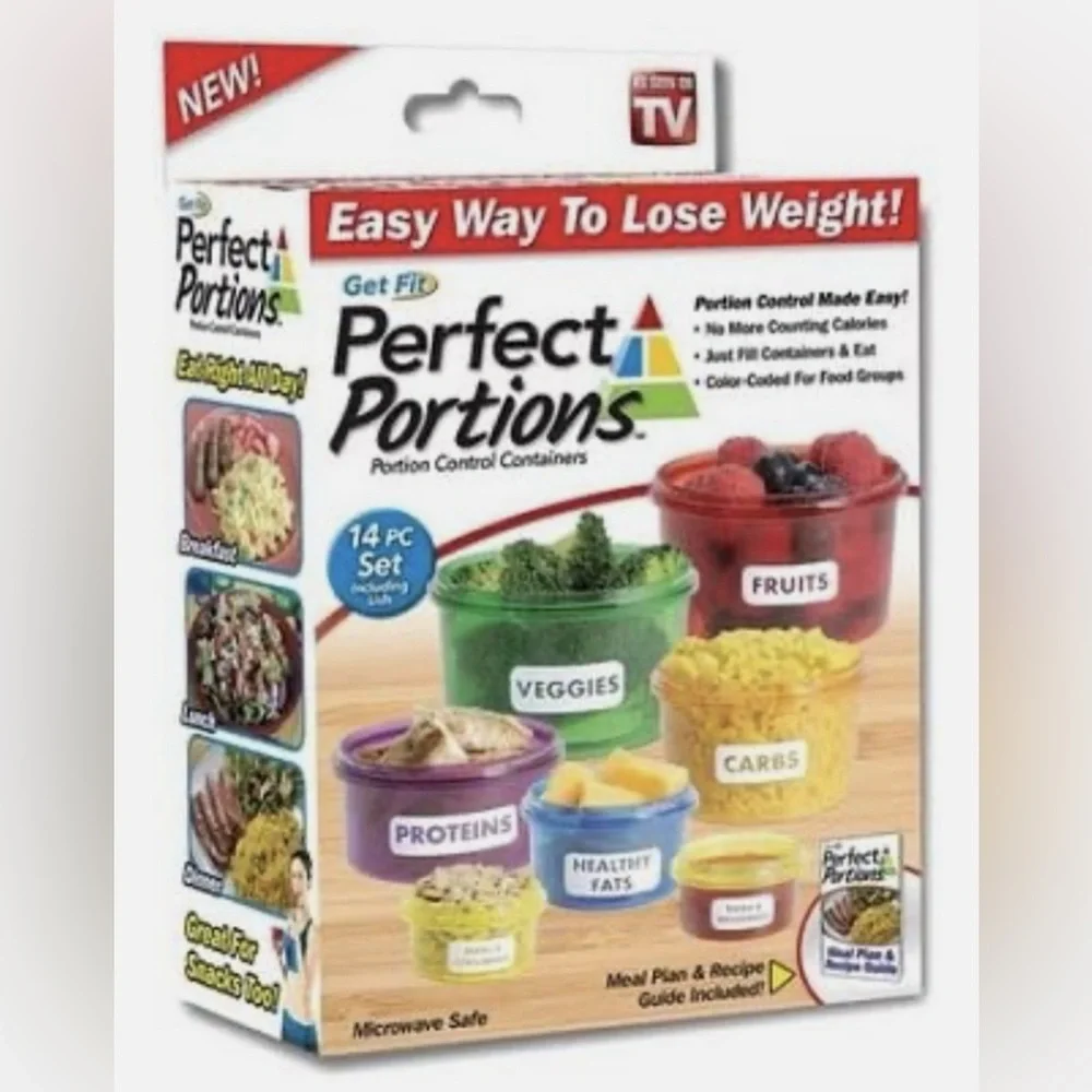 Get Fit: Meal Prep Containers: 14 Piece Set